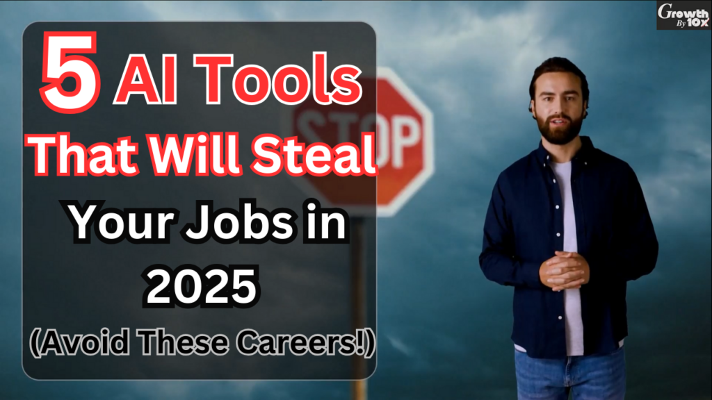 5 AI tools that will steal your job in 2025