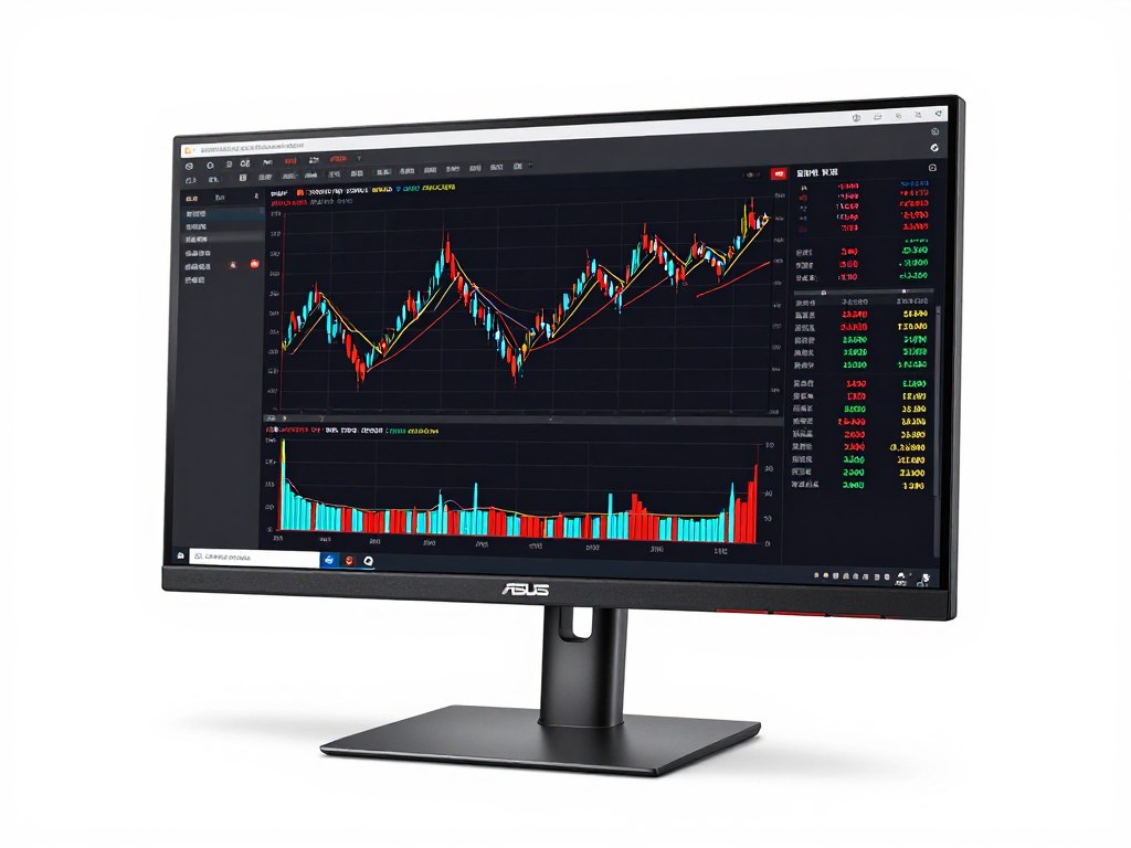 ASUS 24-inch Full HD monitor with thin bezels