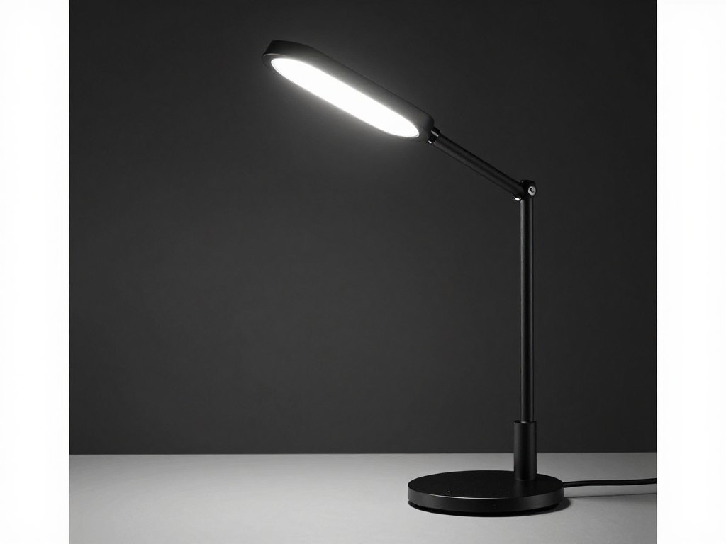 LED desk lamp with adjustable brightness