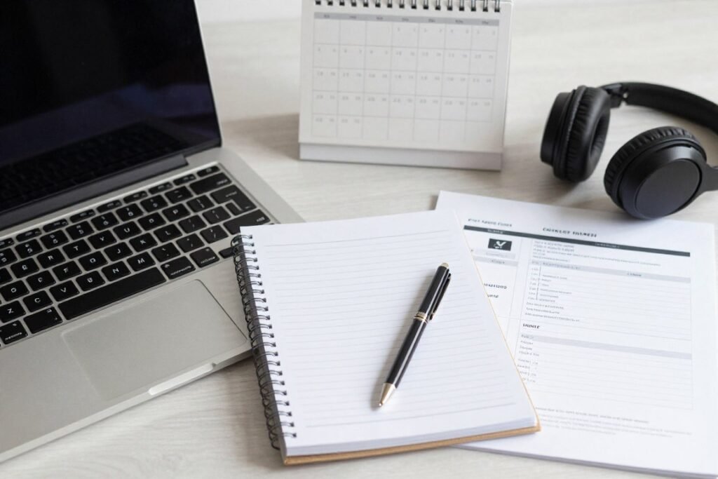 AI copywriting tools and writing workspace for a new business