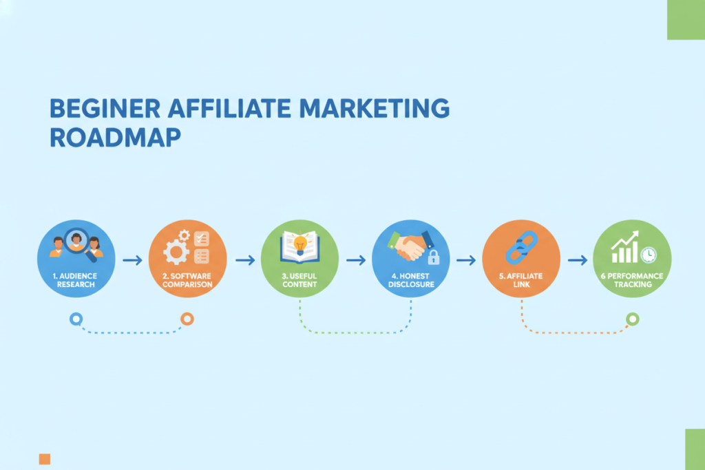Beginner action plan for promoting high-ticket software programs that pay monthly
