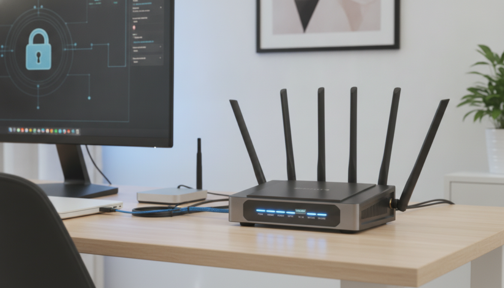 VPN router setup for secure crypto trading network