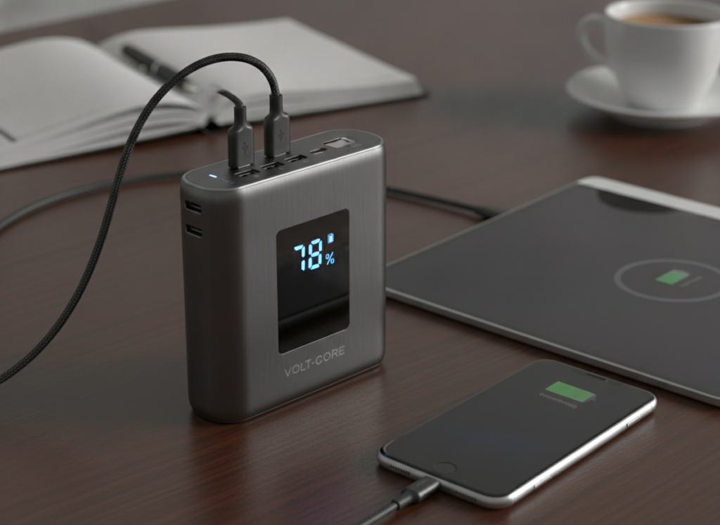 high capacity power bank for crypto traders on the go