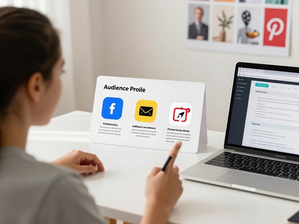 Creator comparing affiliate products for a Pinterest audience