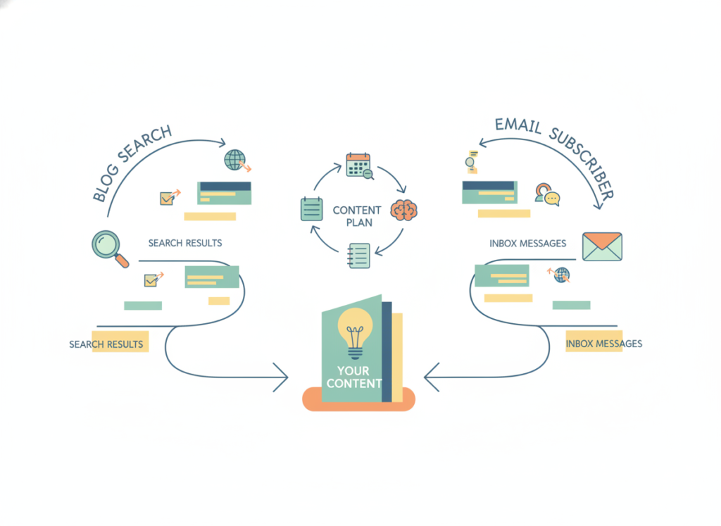 Email vs. Blog: Which Channel Drives More Affiliate Sales? search and email strategy